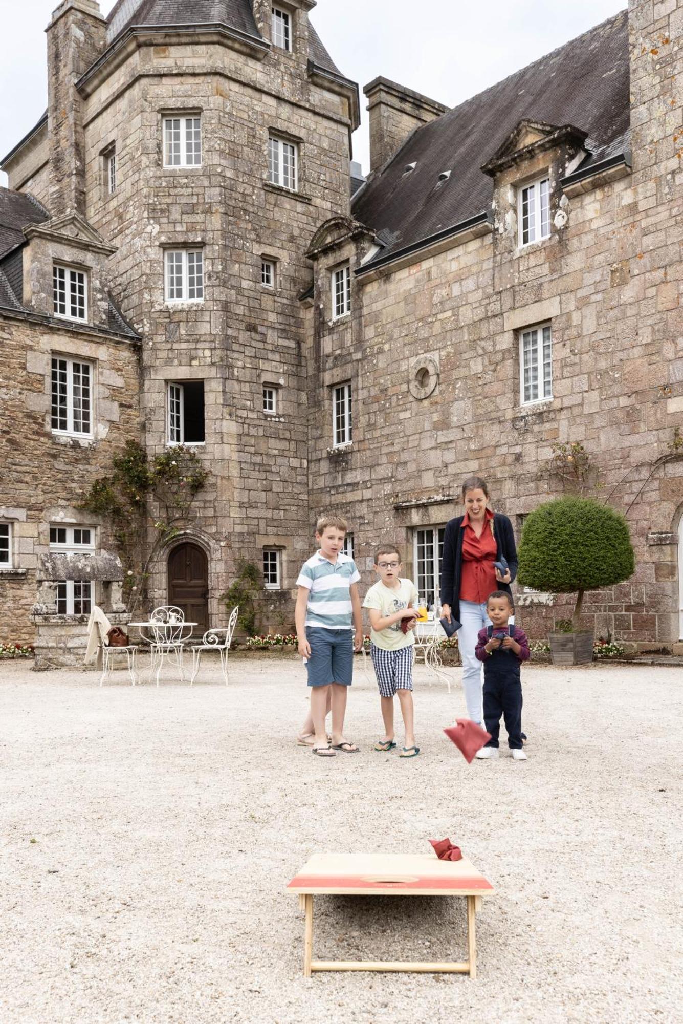 ホテル Manoir Du Stang La Forêt-Fouesnant エクステリア 写真