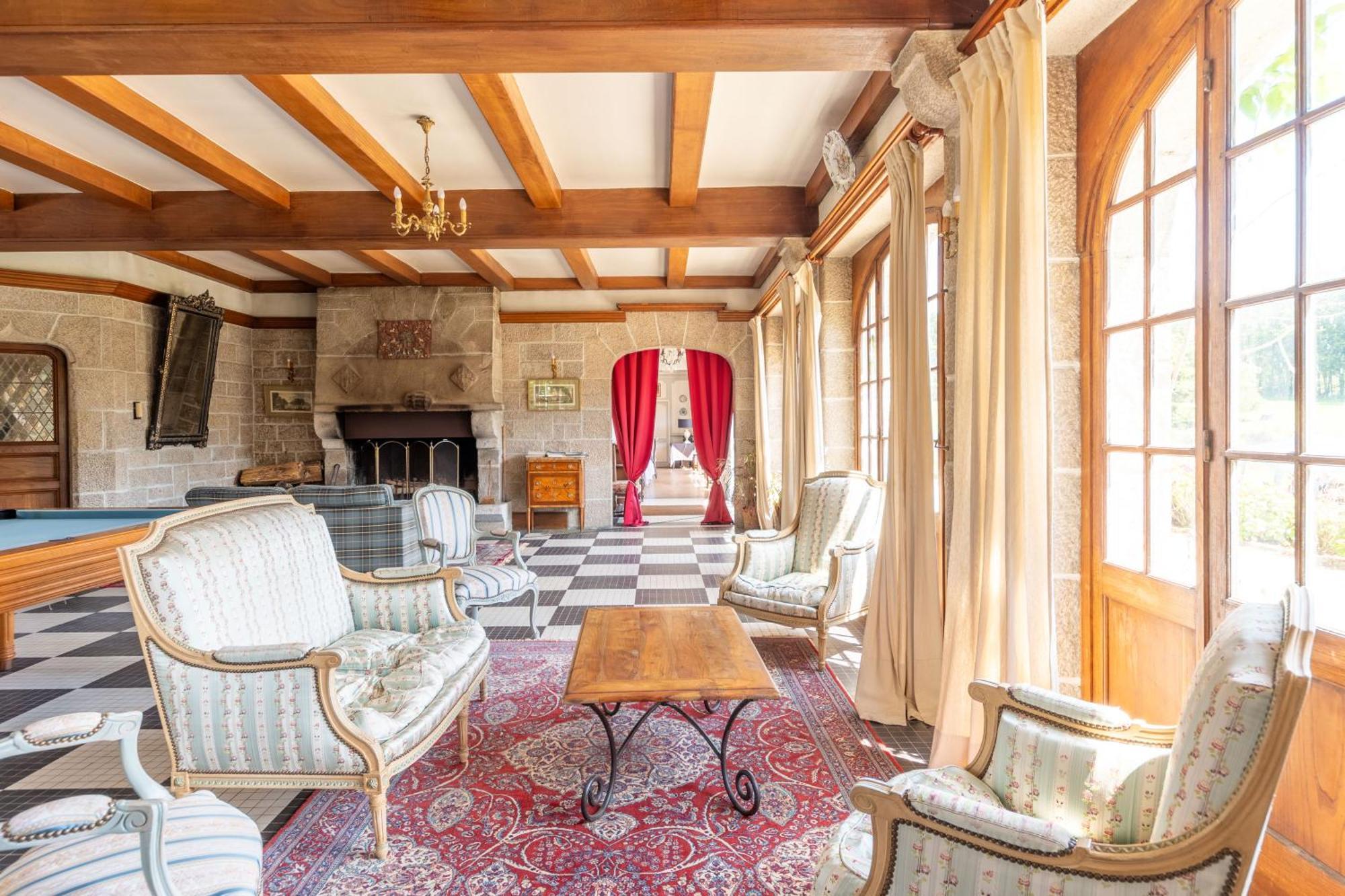 ホテル Manoir Du Stang La Forêt-Fouesnant エクステリア 写真