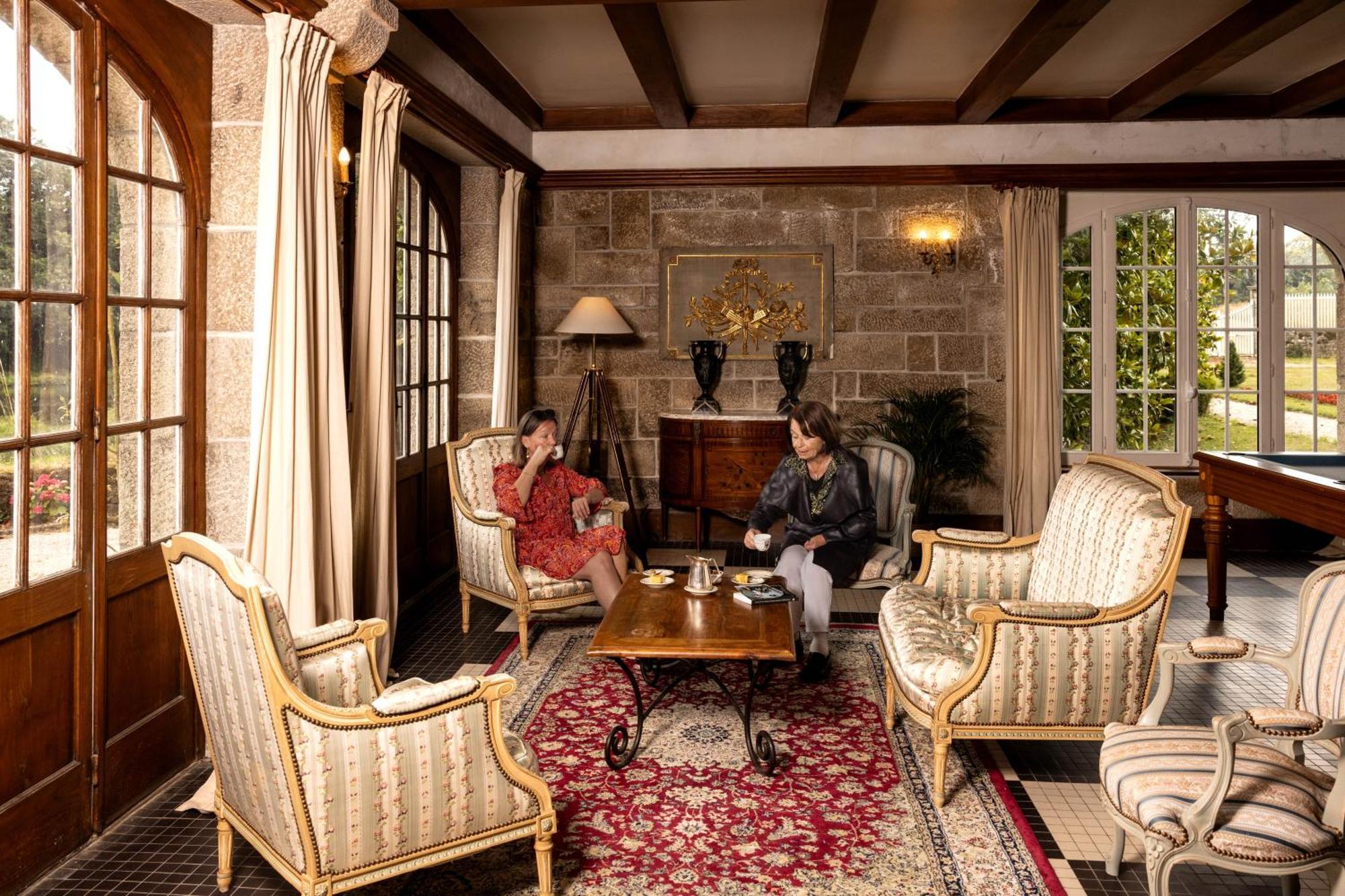 ホテル Manoir Du Stang La Forêt-Fouesnant エクステリア 写真