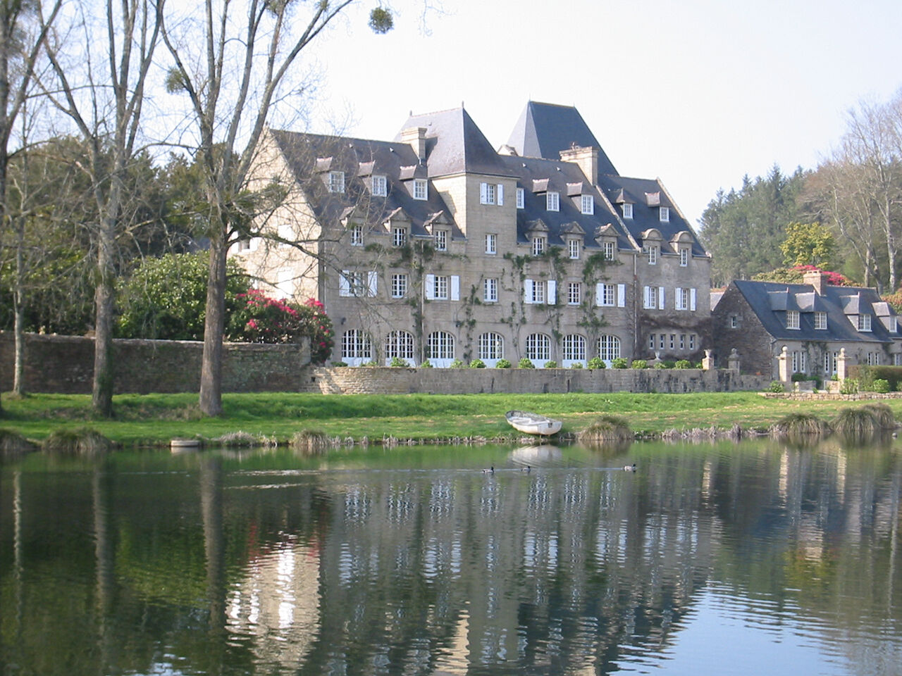 ホテル Manoir Du Stang La Forêt-Fouesnant エクステリア 写真